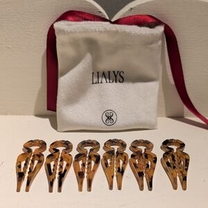 Lialys Tortoise Shell Hair Clips